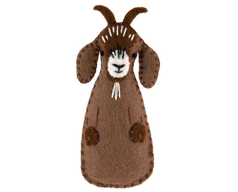 PDF Felt Ornament Pattern Goat Pattern Hand Sewing Felt Etsy Hong Kong