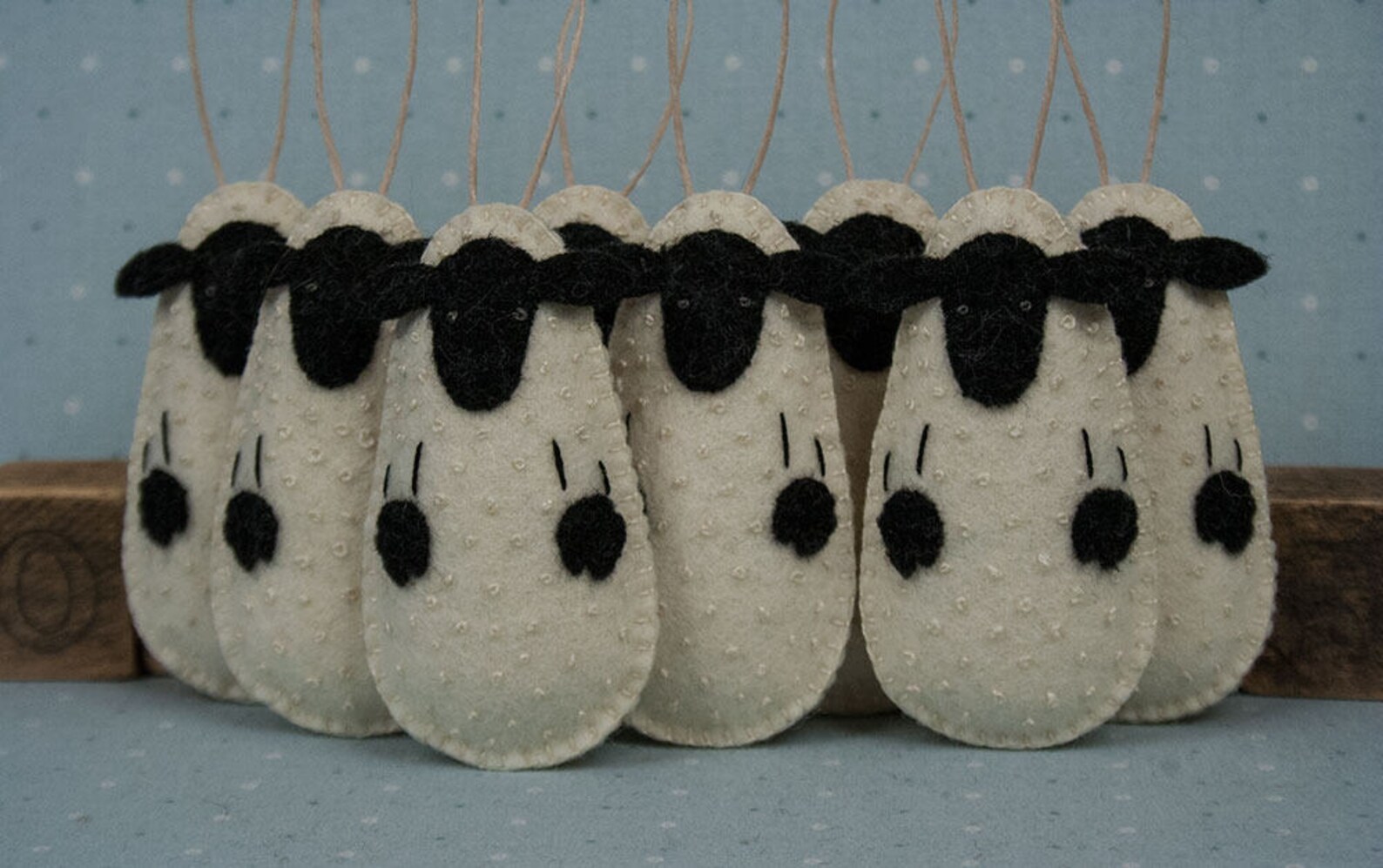 PDF Felt Ornament Pattern Sheep Pattern Hand Sewing Felt Etsy
