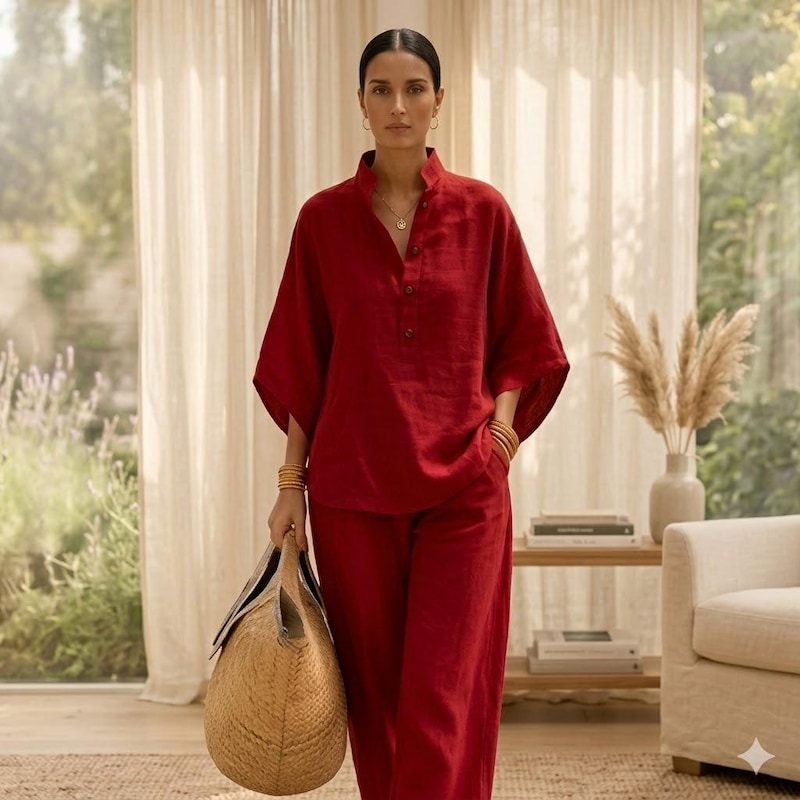 Linen Modest Sets - Etsy