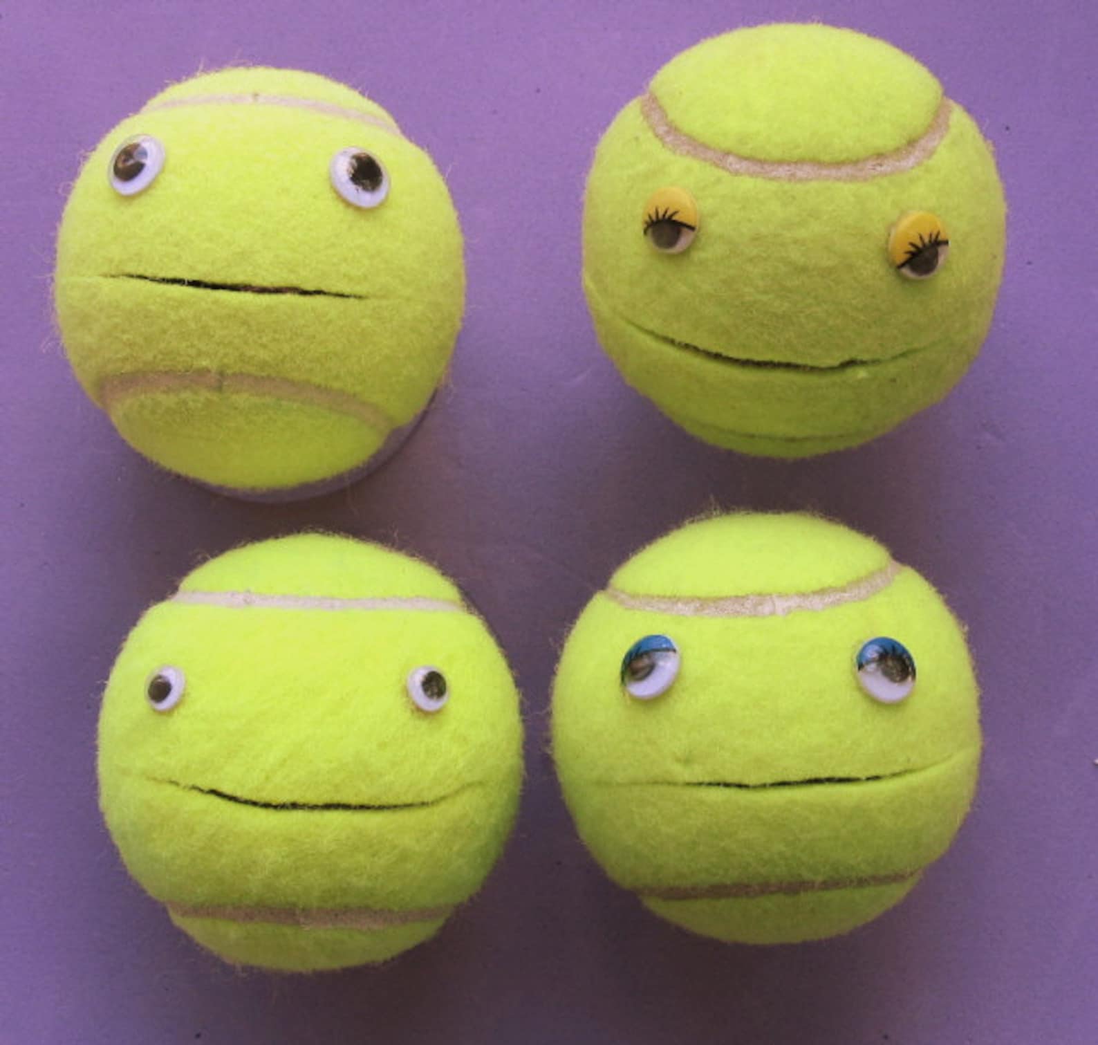 Tennis Ball People 'stuff Holder'. Unique Tennis Gift. Etsy