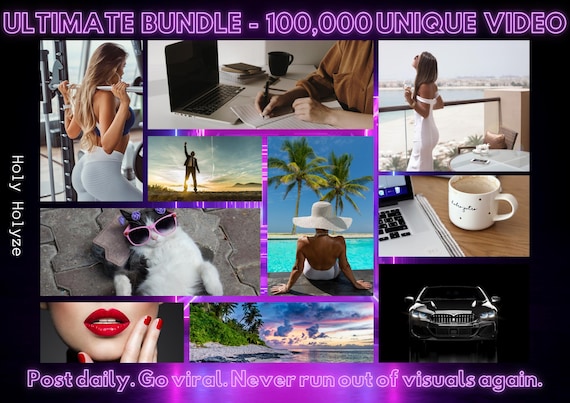 100k UNIQUE VIDEO Ultimate Bundle