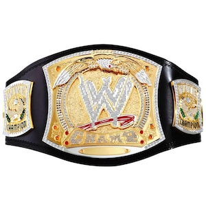 Spinner World Heavyweight Wrestling WWE Championship Custom Spinner Belt for Adults