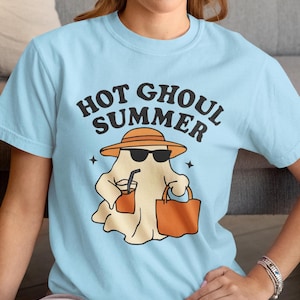 Summerween T-Shirt, Halloween Summer Shirt, Spooky Season Tee, Unisex Casual Shirt, Halloween Party Tee
