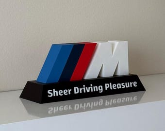 BMW Stand - M Competition Edition or Classic Emblem (Desk Decoration)