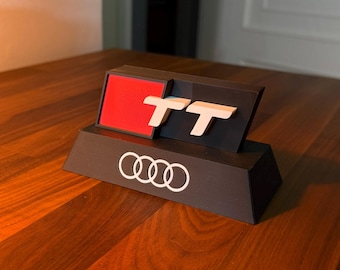 Audi Stand - Four Rings Edition or TT Performance (Desk Decoration)