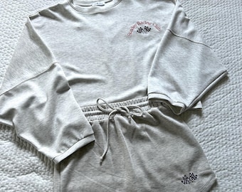 Sunday Racing Club Sweatshirt skirt set. 3 sizes/2 colors