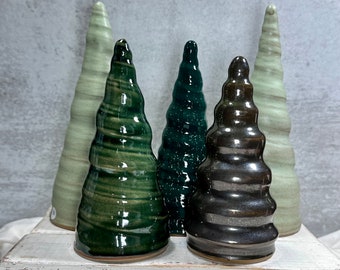 Swirl Christmas Trees