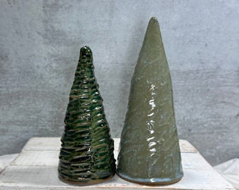 Christmas Trees with texture