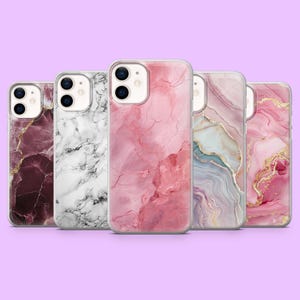 Marmor Phone Case Marble Elegant Stone Cover for iPhone 16Pro, 15, 14, 13, 12, Samsung S25, S24, S23, S22, A16, A56, A55, Pixel 9, 9Pro