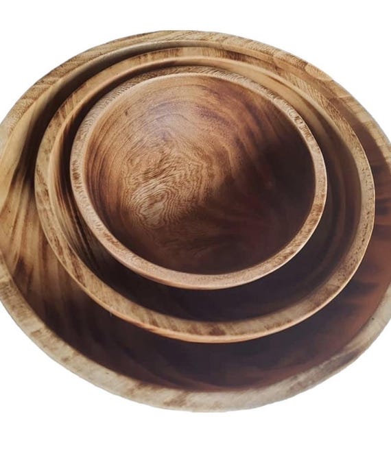 Lot De 3 Bols Rustiques Gigognes Pour Enfants - Idéal Pour Jeux D'Eau, Sable Et Cuisine
