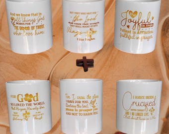 Christian Scripture Coffee Mug For Everyday Worship