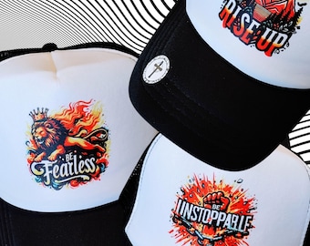 Be Fearless Rise Up Be Unstoppable Baseball Cap Trucker Hat