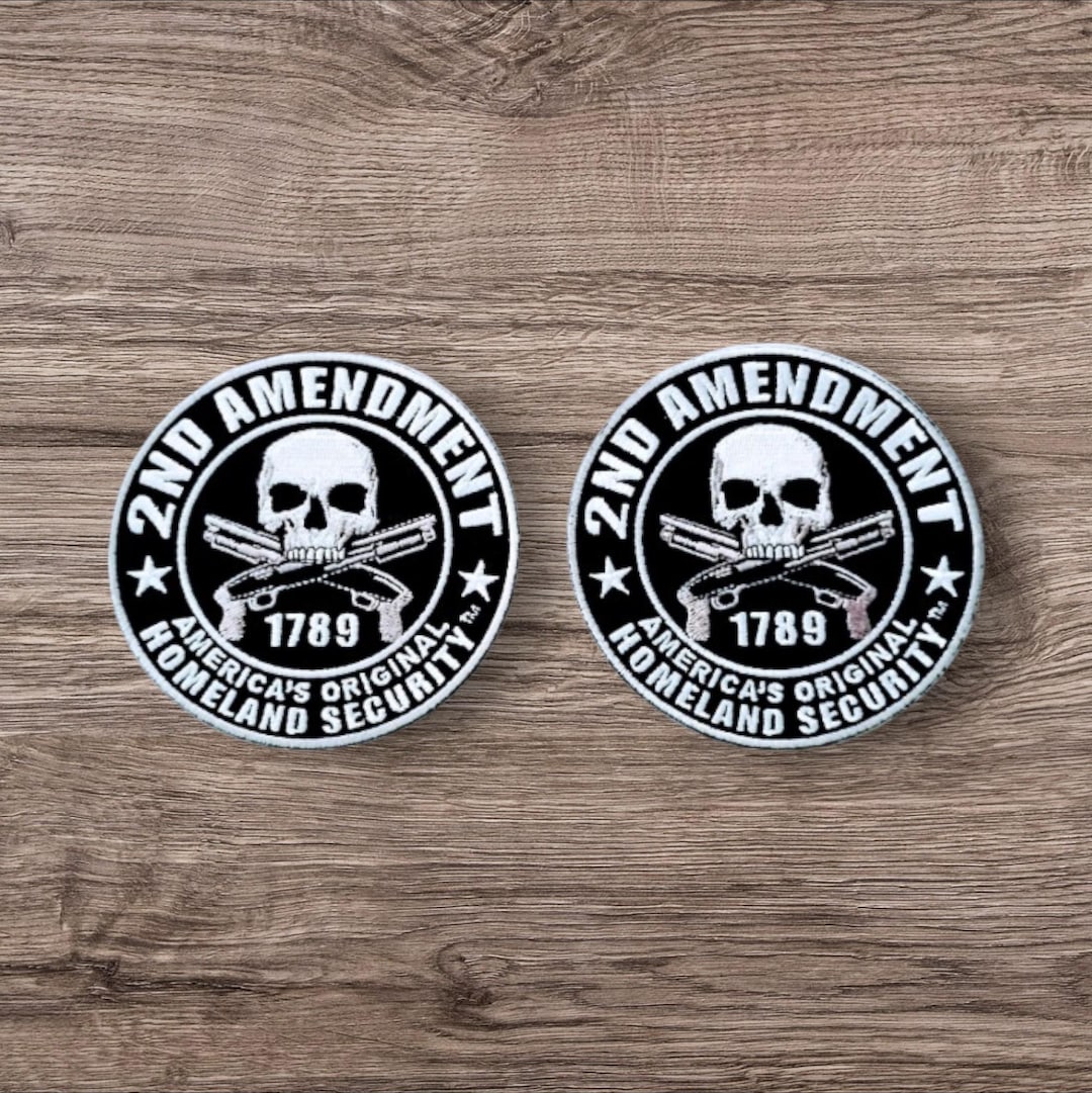 2 Amendment Patch America's Original Homeland Security Patch 2nd Amendment 2 Pack - Etsy