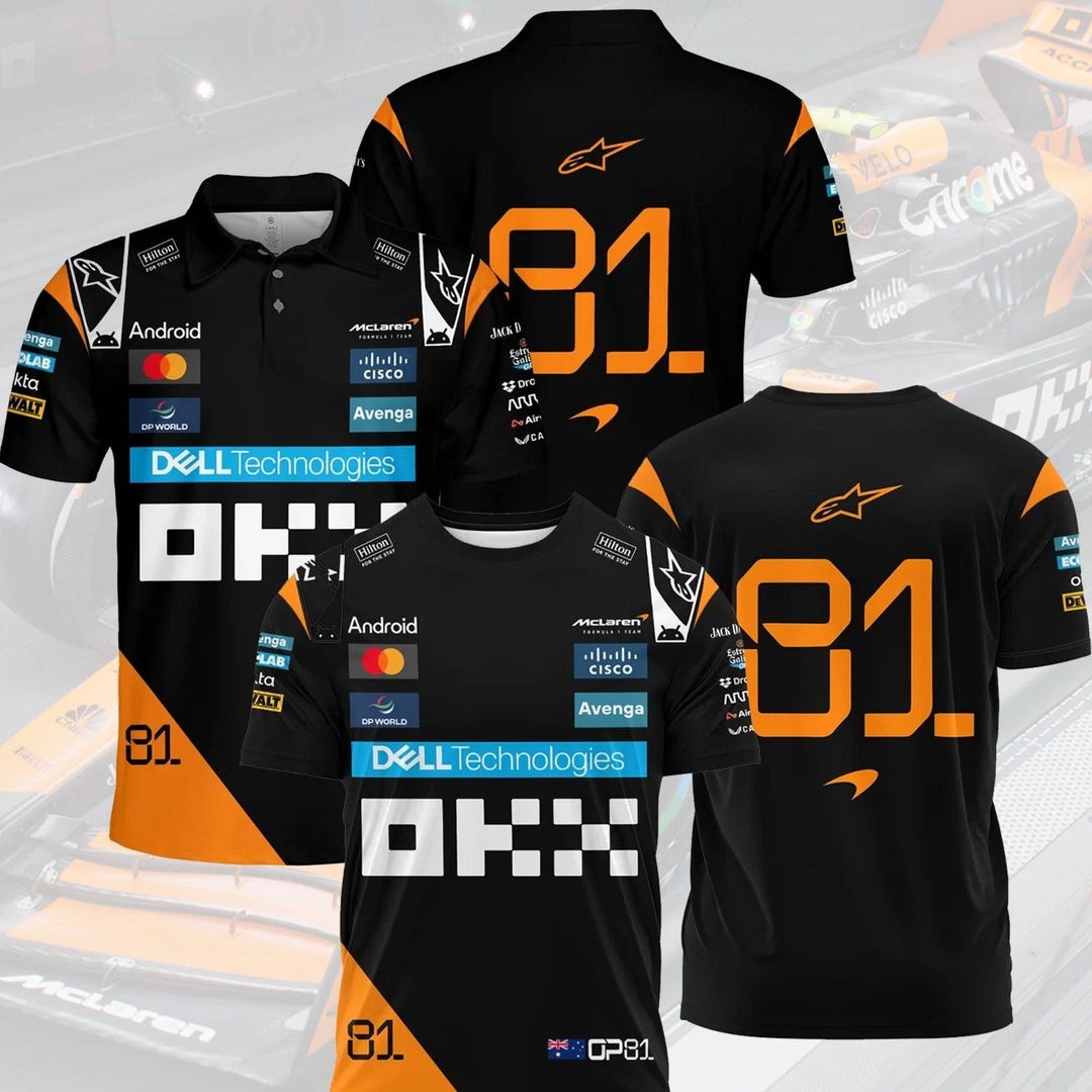 OP81 Formula Racing Driver Exclusive Polo Shirt, Motorsport Fan Apparel ...