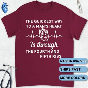 Humorous Anatomy T-Shirt: Gift for Medical Students, Surgeons, and Hospital Staff