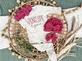 Personalized newborn coming home outfit for baby girl, Custom baby footie, natural