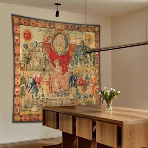 Tapiz de junio – Trivulzio, arte mural renacentista italiano n.° 108