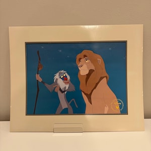 Walt Disney Wall Art Print by Darren Wilson A King is Born Lion