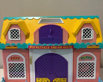 Vintage 1990s Pocketville Dream House Playset - Etsy
