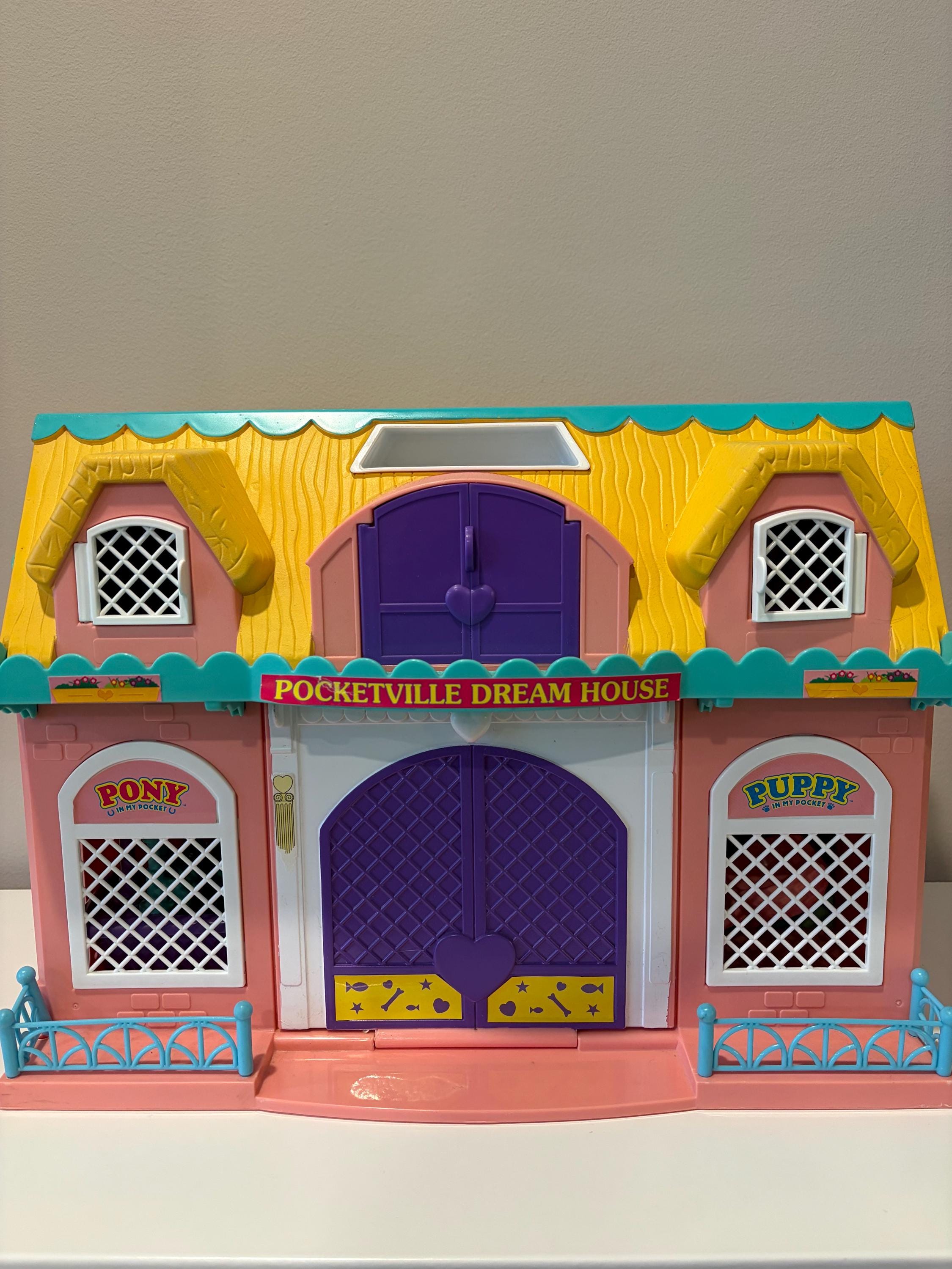 Vintage 1990s Pocketville Dream House Playset - Etsy
