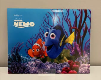 Finding Nemo Lithograph Art Prints, Pixar Collectible, Set of 4 (11x14)