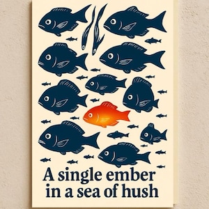 Digital art poster