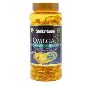 OMEGA 3 Fish Oil Supplement 200 Softgel Capsules  - Heart,Brain,Eye Support - Natural EPA & DHA - Daily Wellness