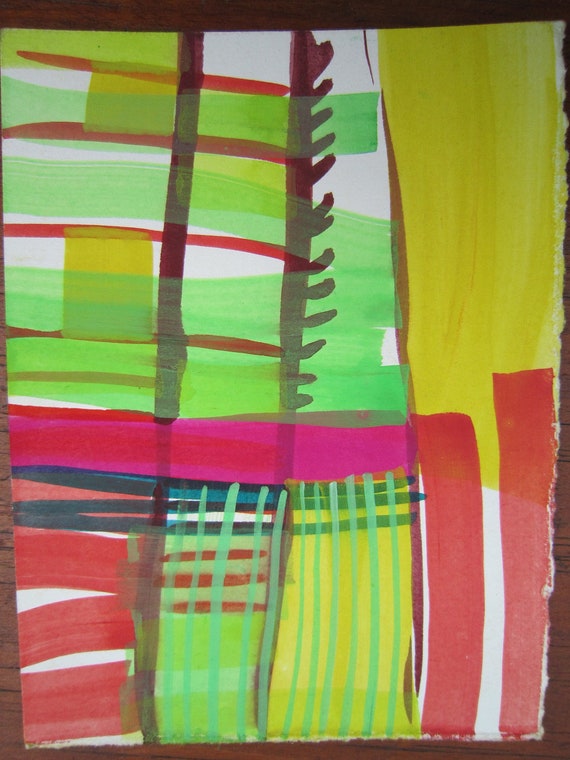 Items similar to Original Gouache Painting on Etsy