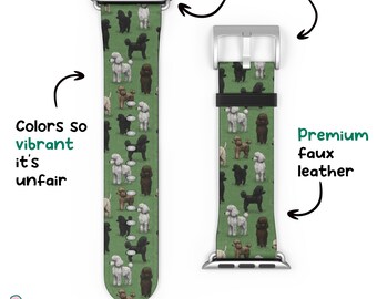 Poodle Dog Apple Watch Band: Poodle Breed Strap