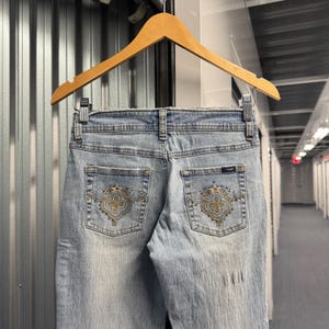 00s Archive Flare Denim Pants Paint y2k Grunge Y2K 00s Archive 