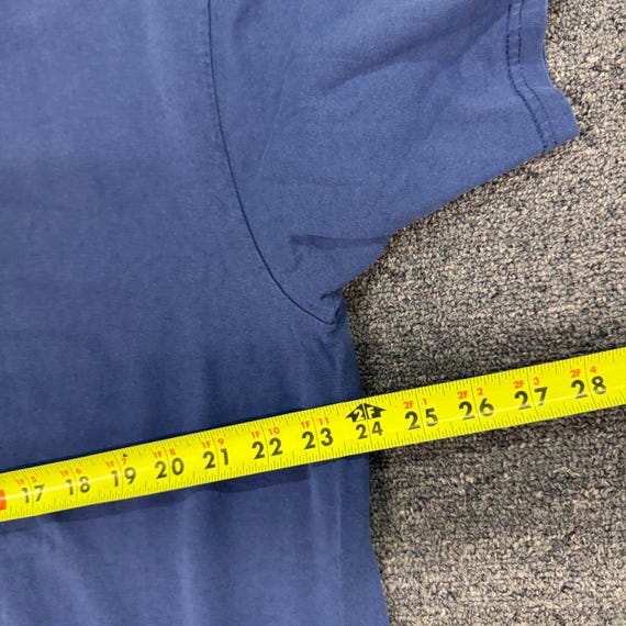 Vintage 90’s Nike Blue Cotton Casual Athletic T-S… - image 7