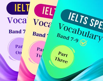 IELTS Vocabulary Solutions Bundle: Band 7-9 Words & Collocations (PDF Download)