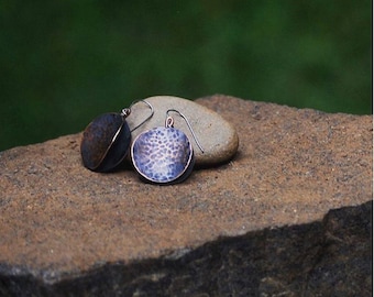 Copper Moon Earrings