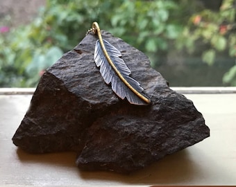Feather pendant