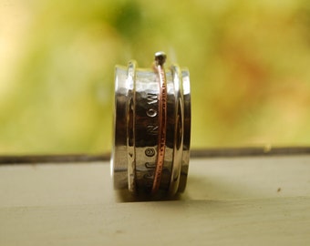 Personalized Spinner ring