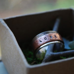 Spinner ring - Live Love Laugh SPIN ring