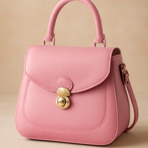Elegant Handmade Leather Handbag | Unique Shoulder Bag for Women | Premium Quality Leather Bag | Versatile & Fashionable Handbag