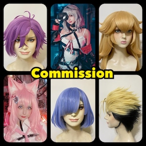 Wig commission/customization/Pharaoh wig/cosplay