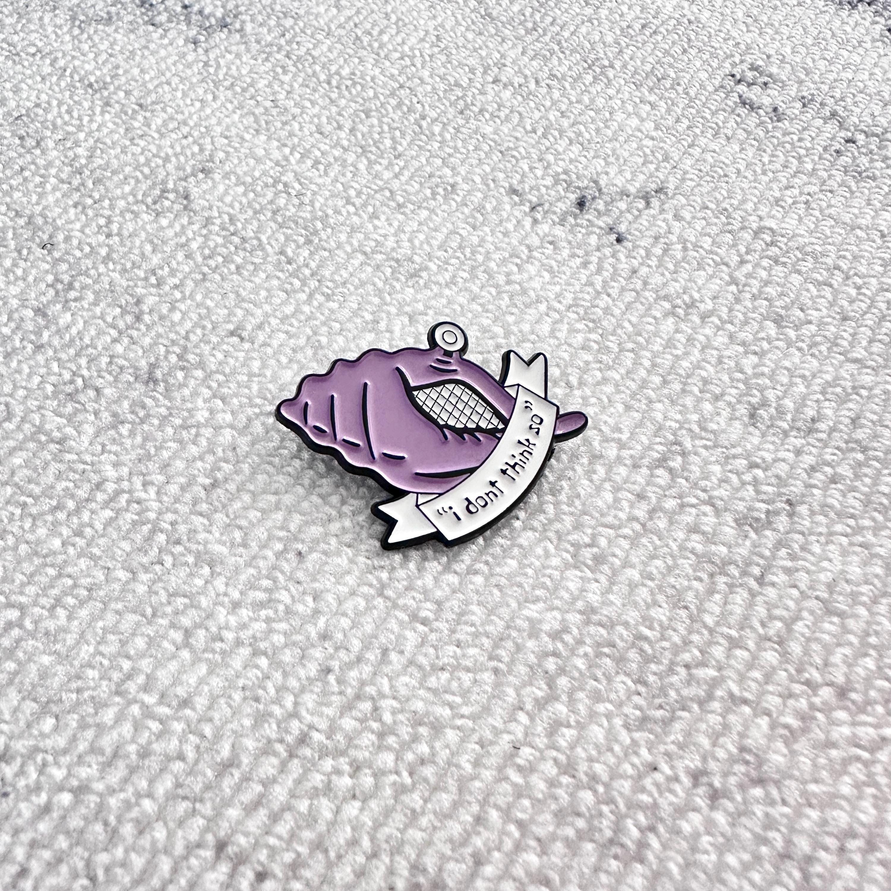 MIU Purple Enamel Logo Pin November main image 2