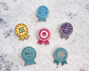 Humorous Enamel Pins for Celebrating Little Daily Victories and Sassy Vibes