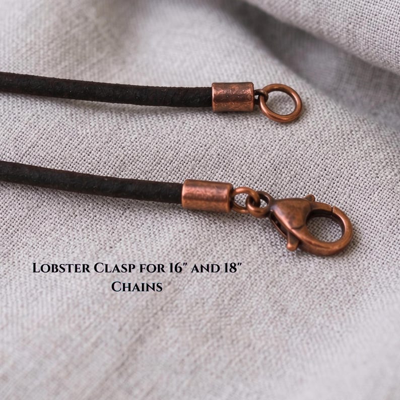 Copper Flower Necklace Handmade Gift Birthday Teen Women Jewelry Boho Pendant Statement Piece Artisan Crafted Daisy Charm Leather Cord image 8
