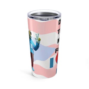 Puerto Rican Coqui Tumbler 20oz, Travel Mug, Debi Tirar Mas Fotos, Reusable Cup, Coffee Lover Gift