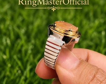 Natural Yellow Sapphire Pukhraj Handmade Ring 925 Sterling Silver Gemstone Ring