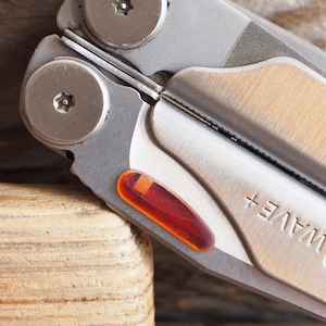 Leatherman Wave+/Charge+ Pair of Orange Thumb Studs // Tight Fit // Custom Made 3D Print