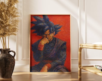 Impresión artística de anime única / Estilo Monet