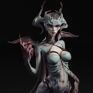 Dark Embrace - High-Quality 3D STL File - 3D Design for 3D Printer