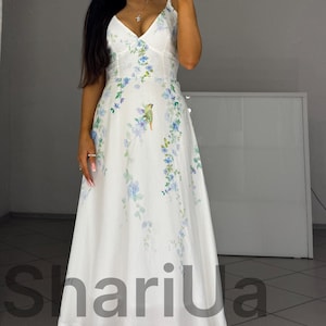 Limited Edition Silk Midi Dress | Midi silk dress|Midi dress| White midi dress|Silk dress|Dress|White dress