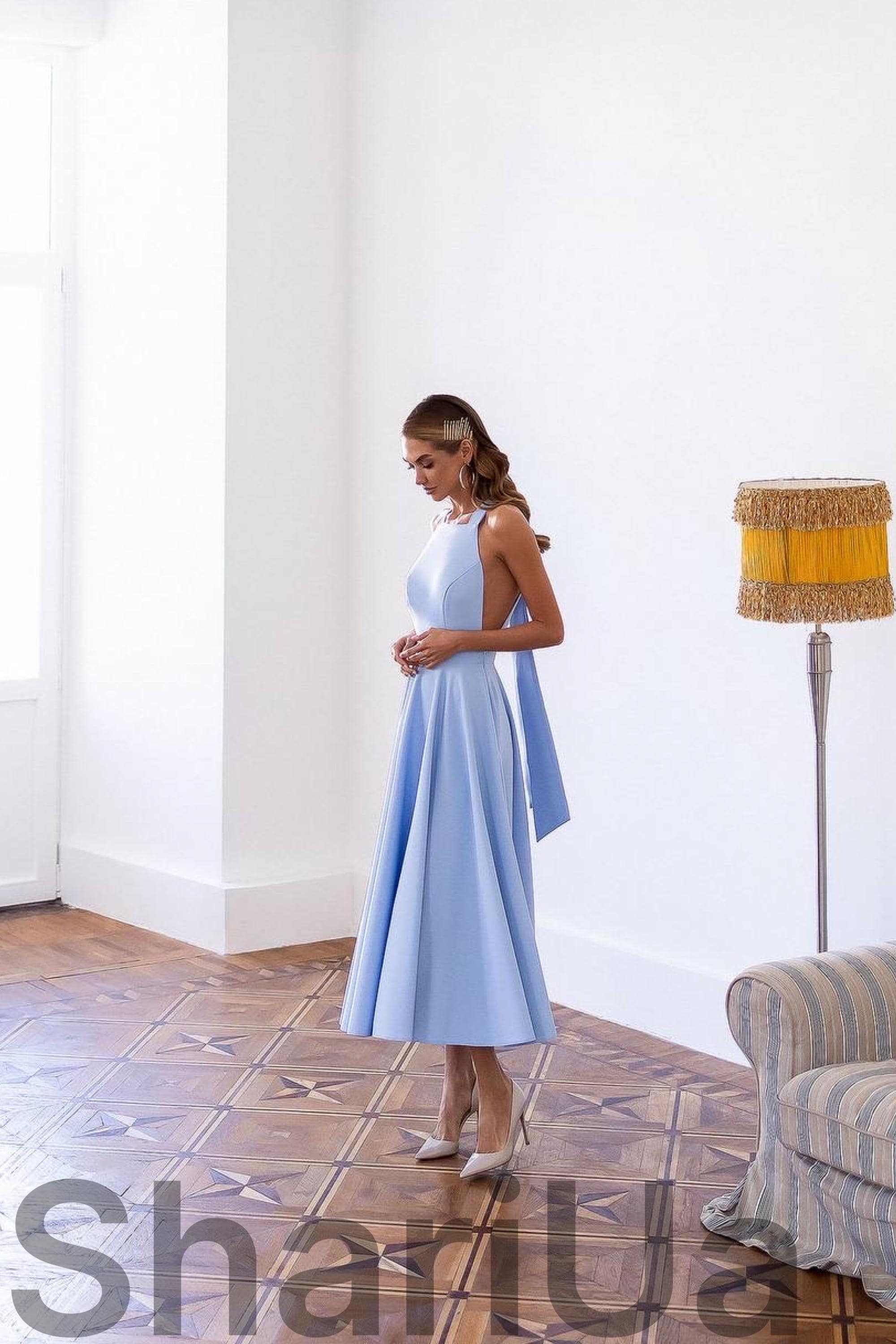 Light Blue Maxi Dress - Etsy