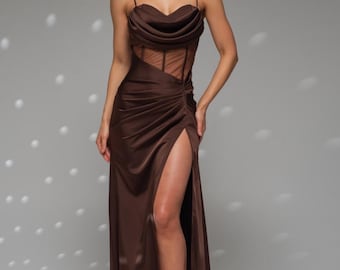 light brown formal dress Sherri Hill 57920 Dress | Sherri Hill Dresses