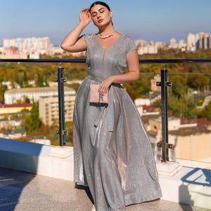 sequin dress gold and black STYLE 94111 main image 1